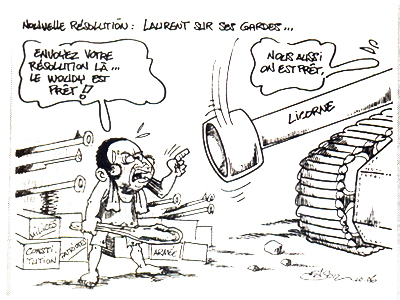 Gbagbo et Licorne