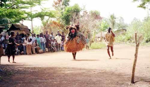 Masque africain et ses acolytes